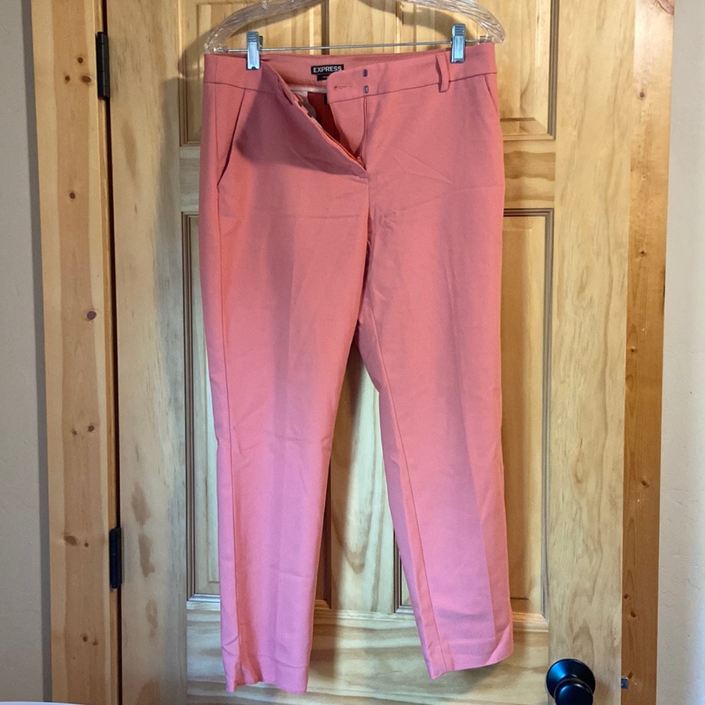 Express Womens Columnist Ankle Dress Pants